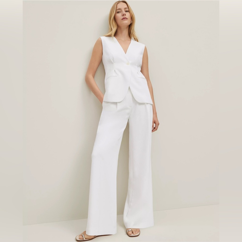 Ann Taylor The Wide-Leg Pant in Crinkle Crepe 837790